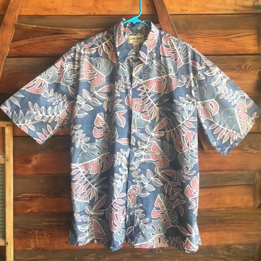 Cooke Street handsome Aloha Shirt XL
